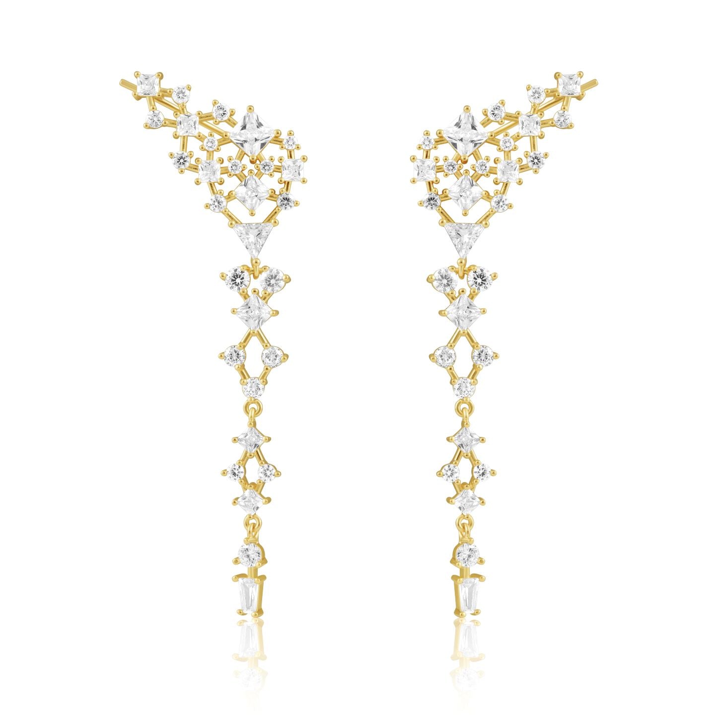 Scarlett Cz Drop Earring — Soul Flow Apparel