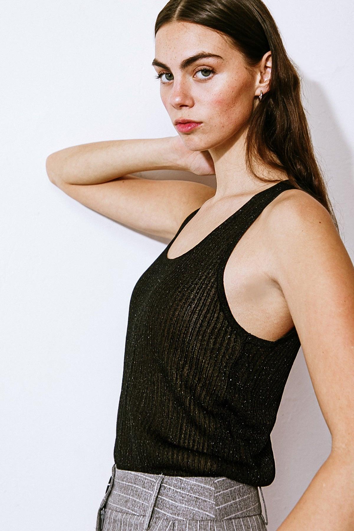 Blissful Love Woven Tank Top — Soul Flow Apparel