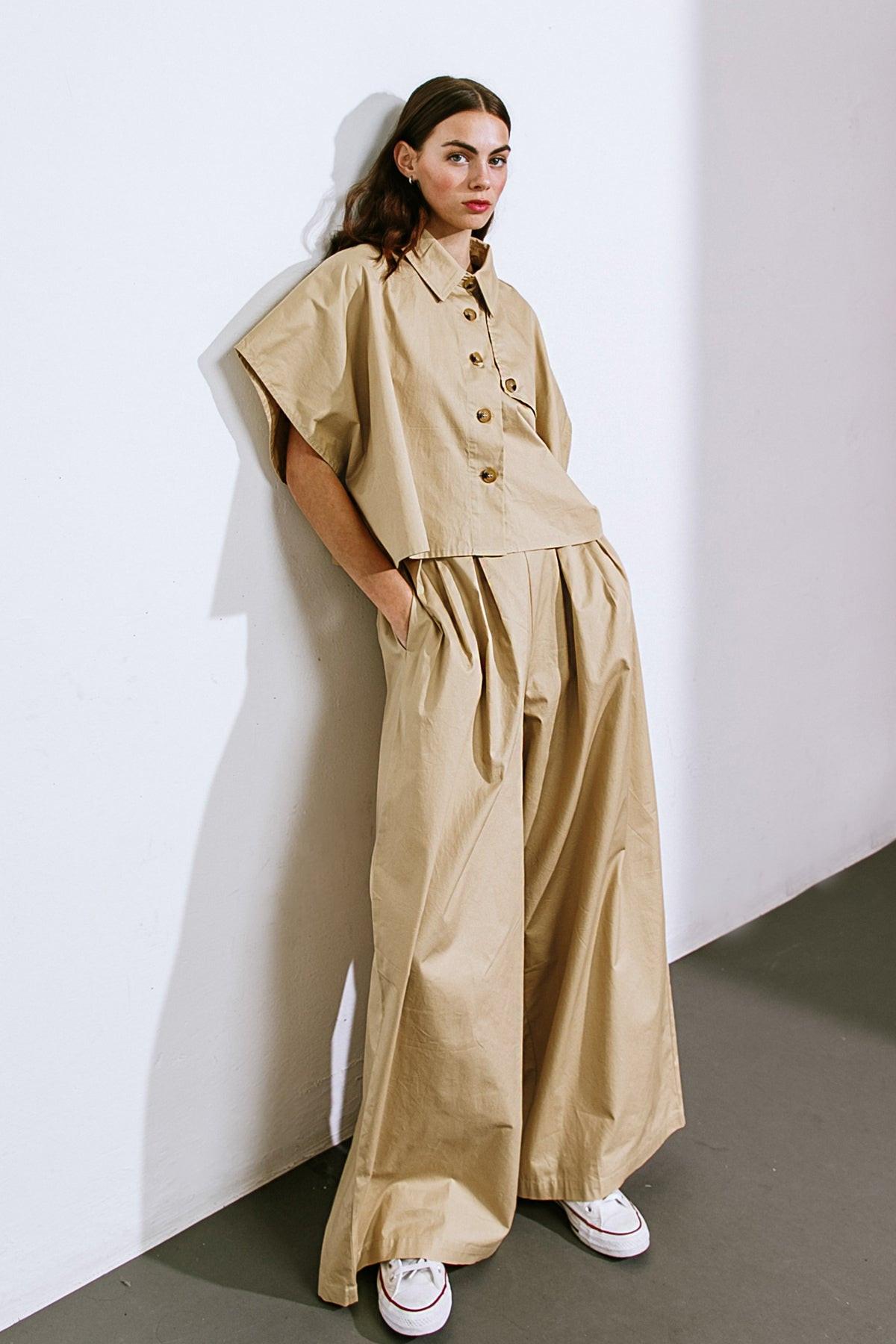 It's Perfect Timing Woven Top — Soul Flow Apparel