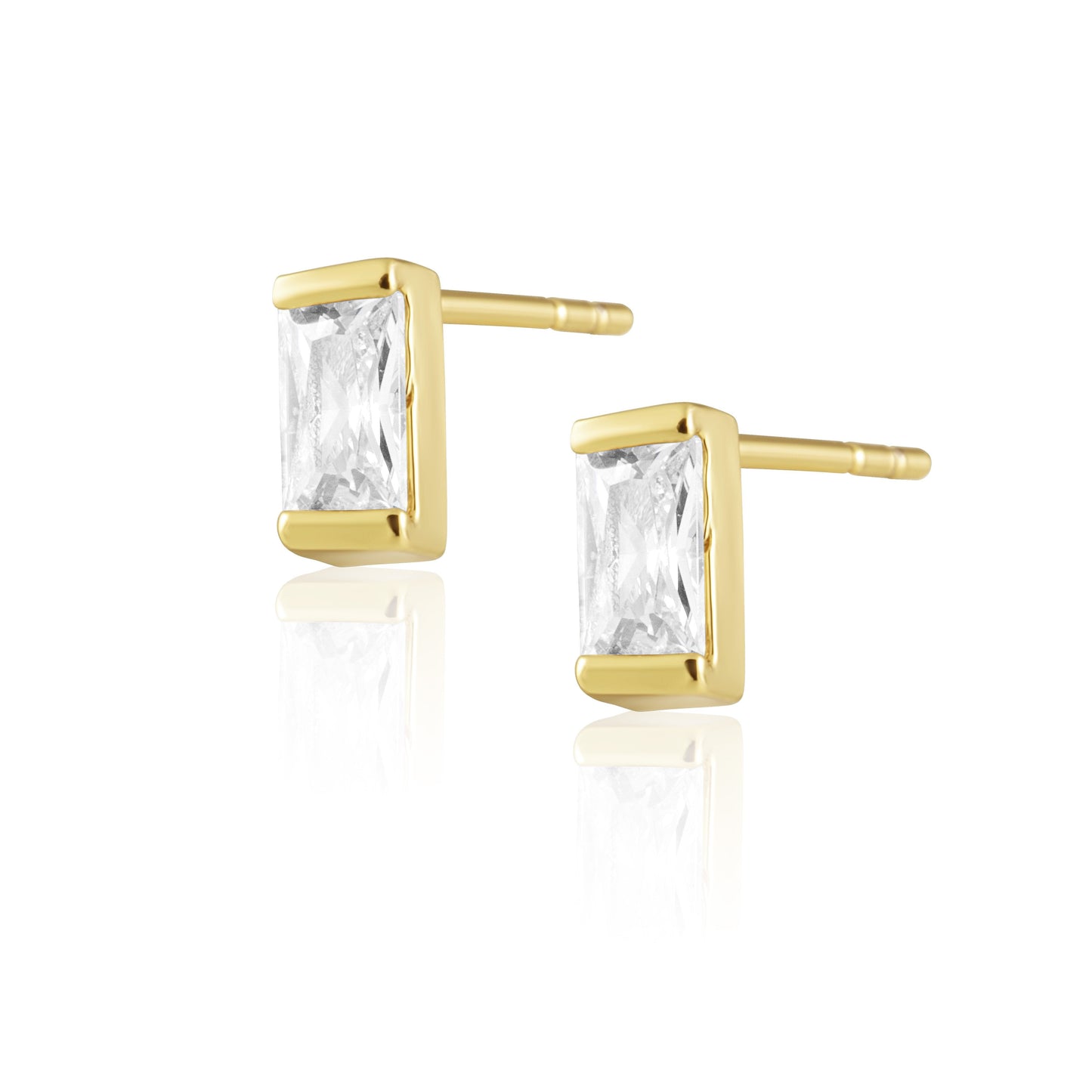 Sheila Baguette Stud — Soul Flow Apparel