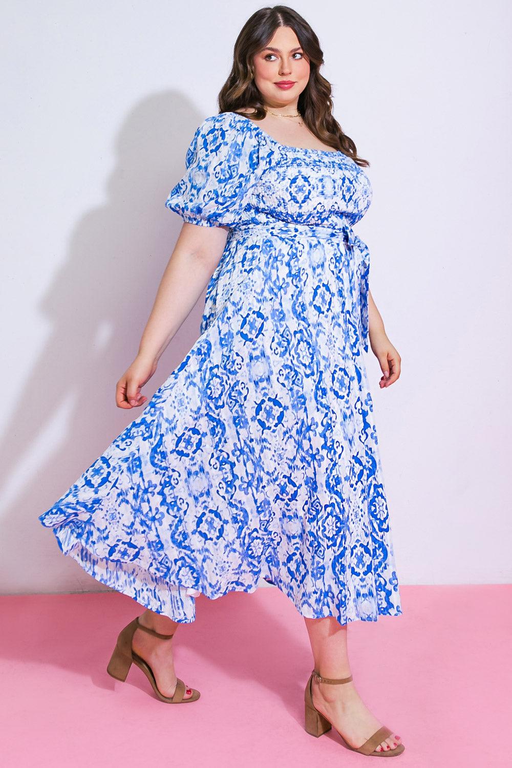 Gotta Get Going Woven Midi Dress — Soul Flow Apparel
