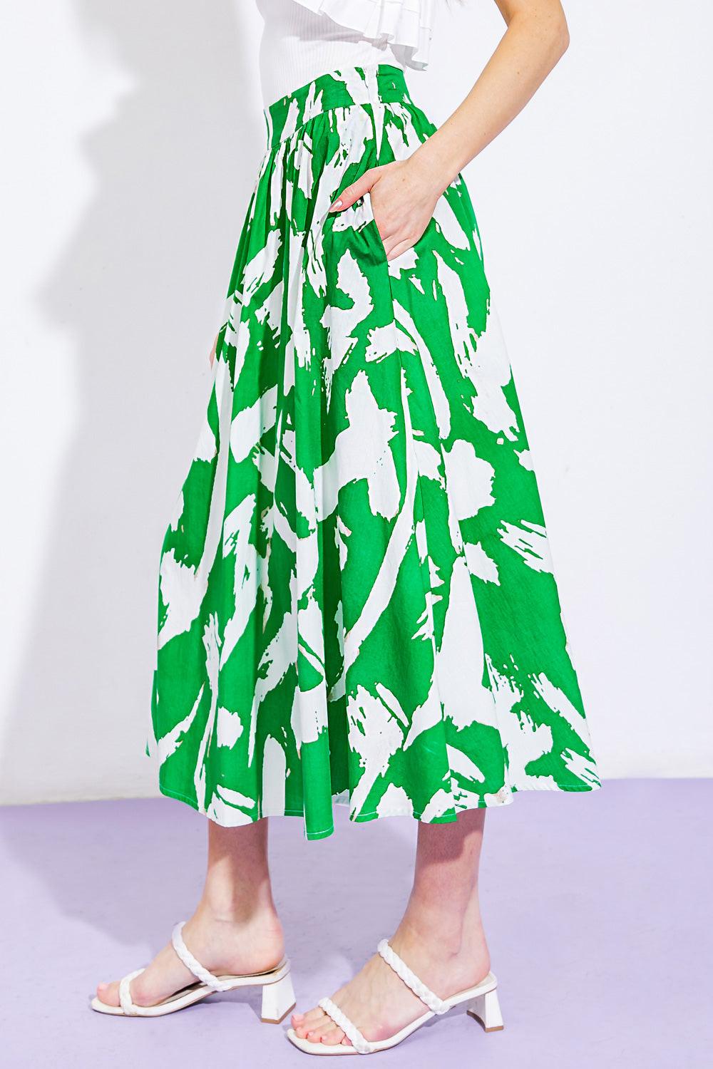 Happy to Be Here Woven Skirt — Soul Flow Apparel