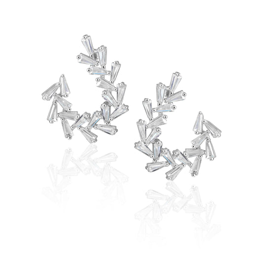 Arianna Baguette Earring — Soul Flow Apparel