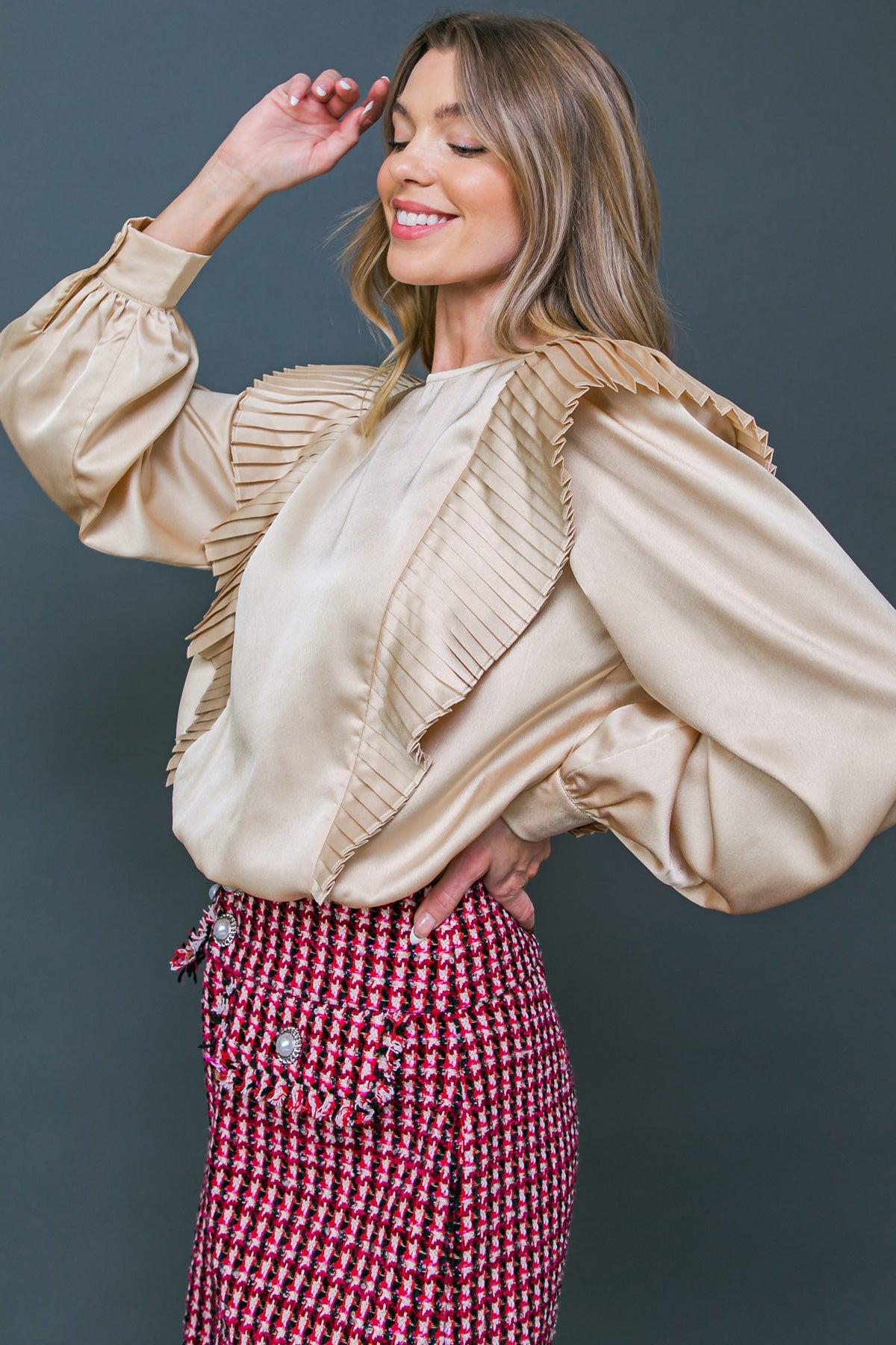 Think of Me Woven Top — Soul Flow Apparel