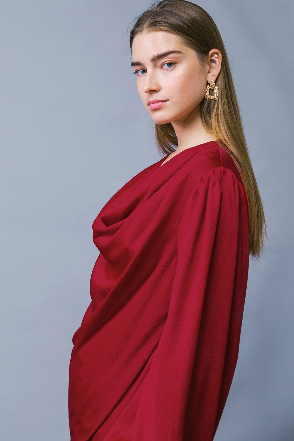 Garden Sensation Satin Top — Soul Flow Apparel