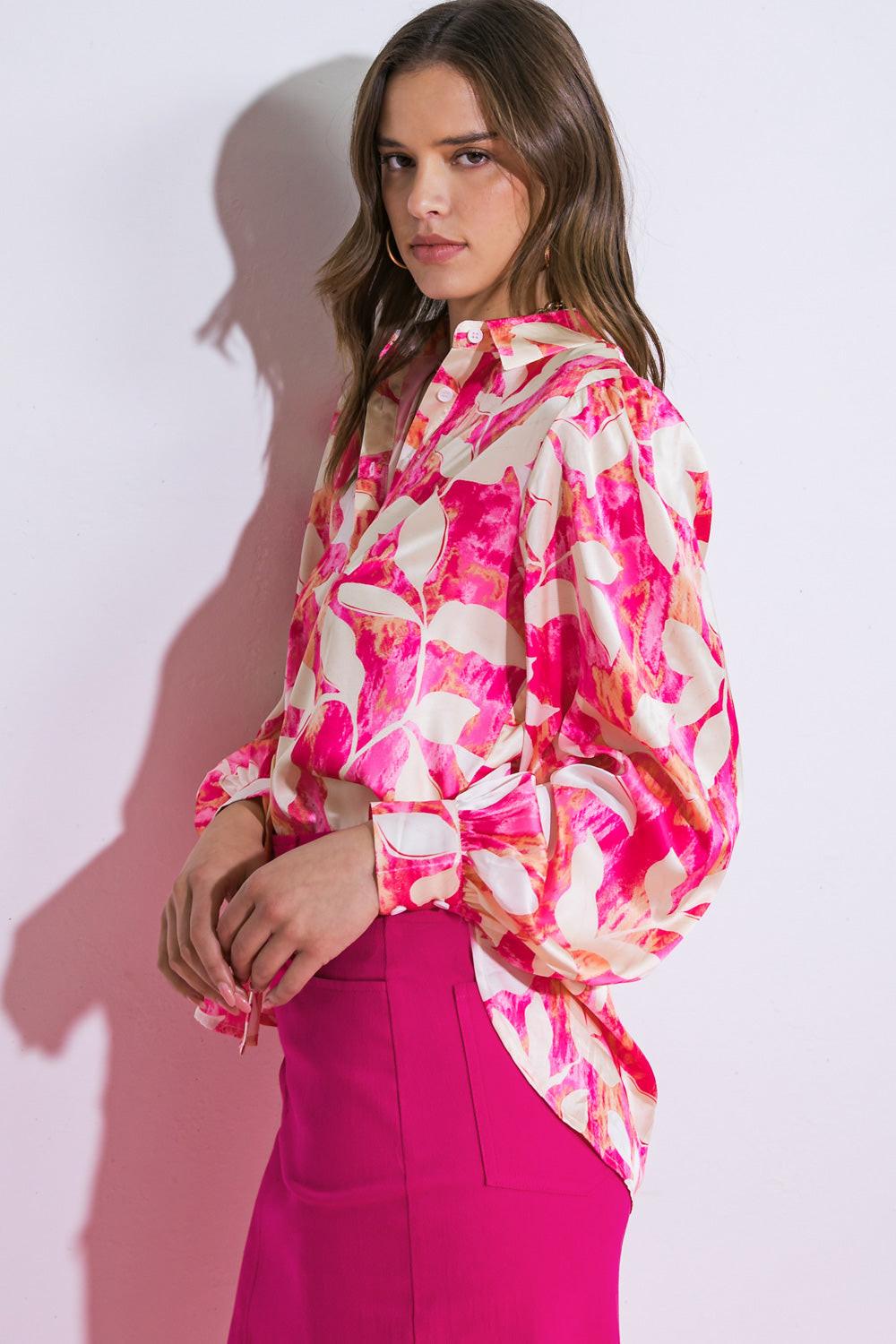Coming to My Senses Woven Top — Soul Flow Apparel