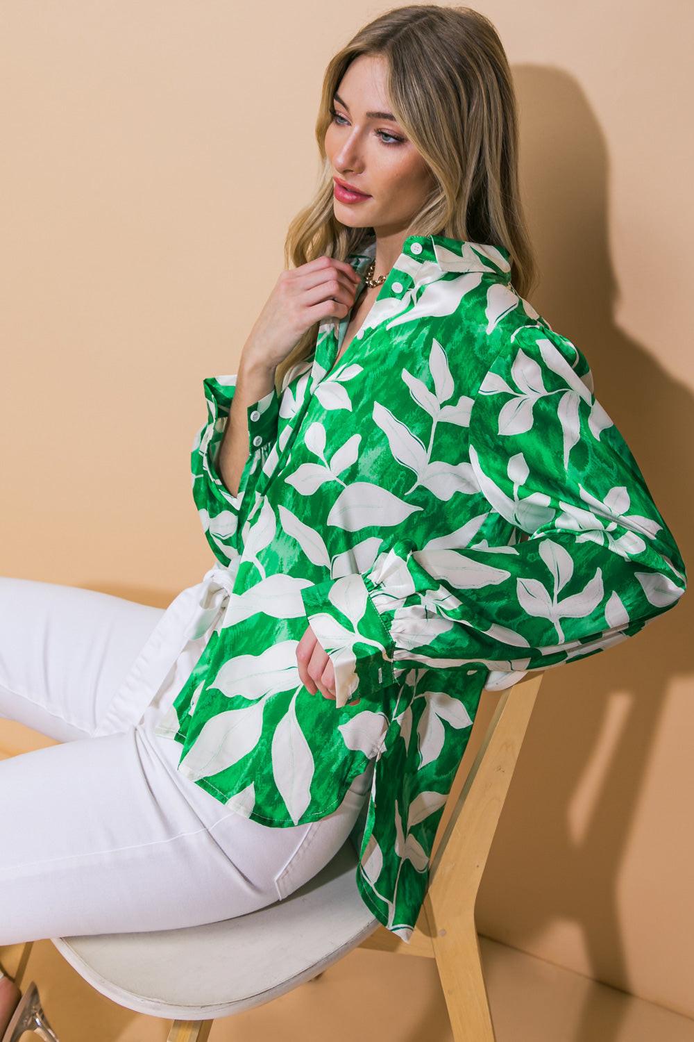 Coming to My Senses Woven Top — Soul Flow Apparel