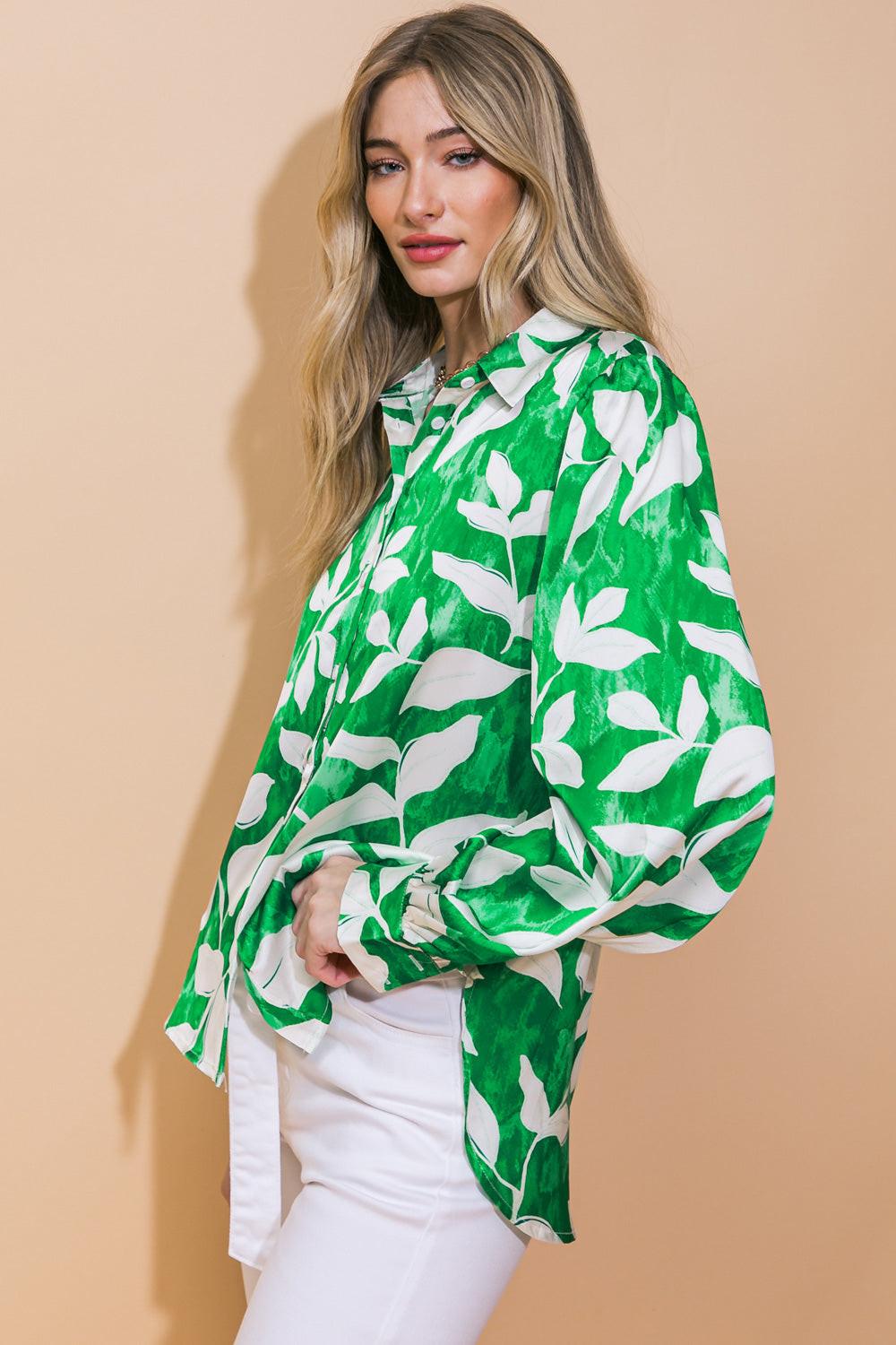 Coming to My Senses Woven Top — Soul Flow Apparel