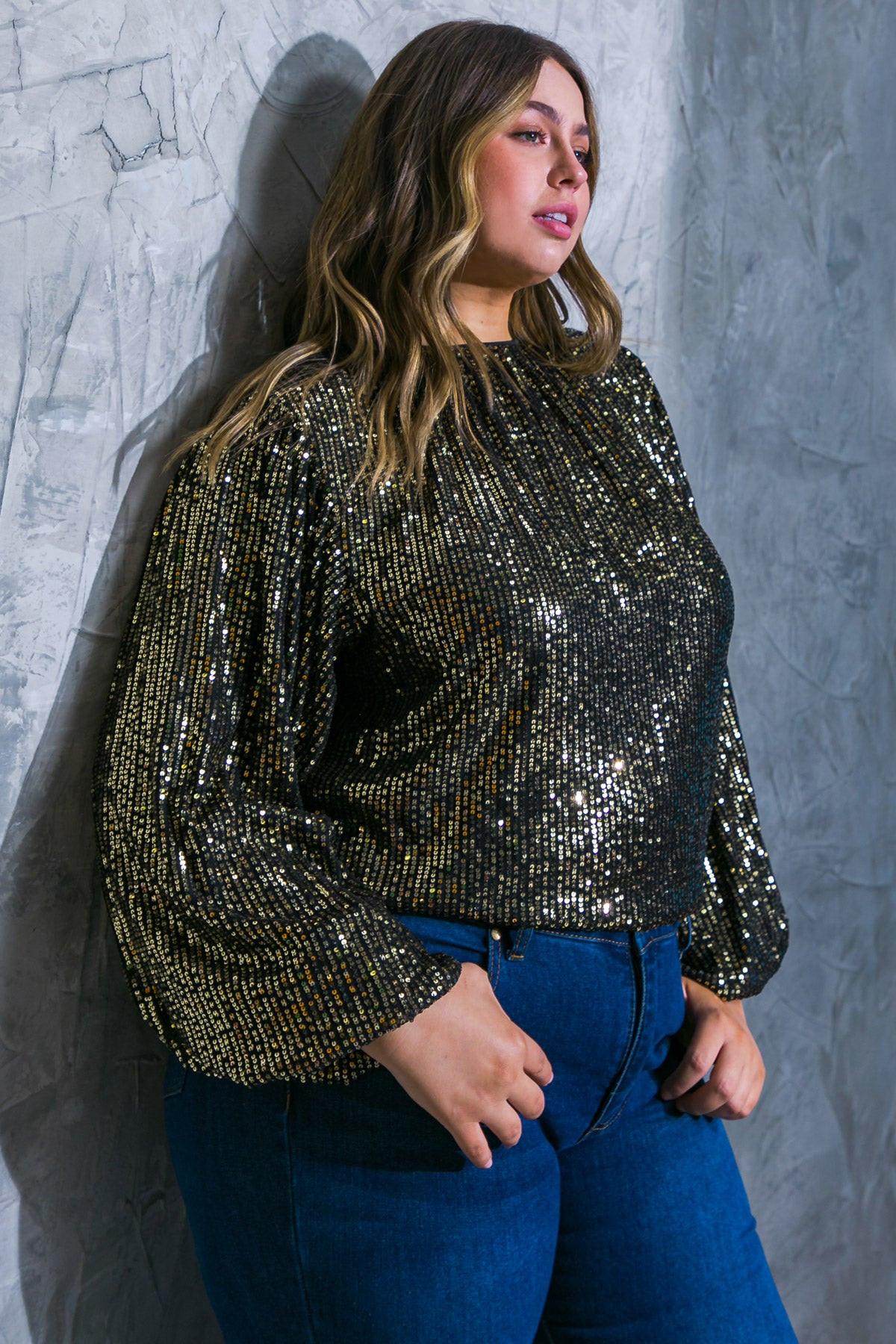 Hope You Remember Sequin Top — Soul Flow Apparel