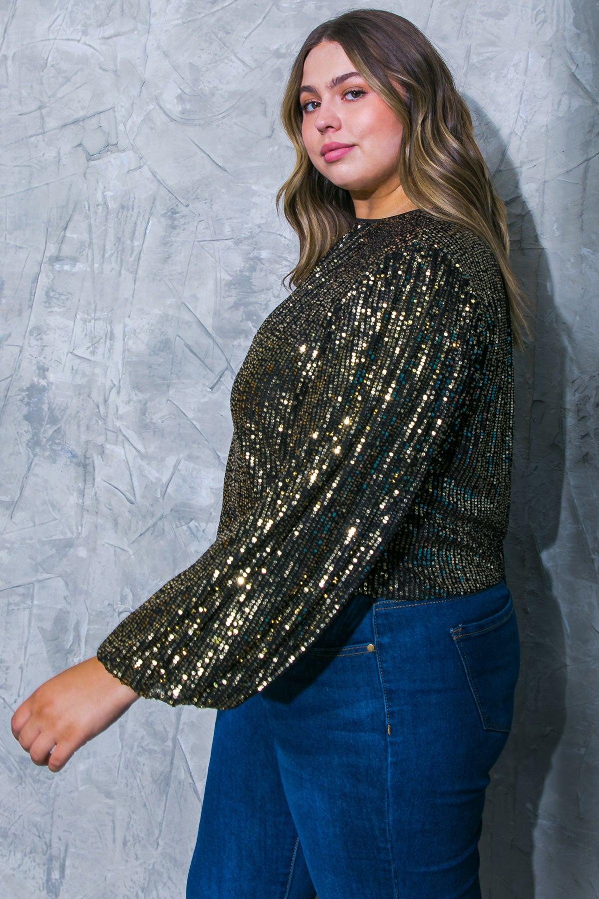 Hope You Remember Sequin Top — Soul Flow Apparel