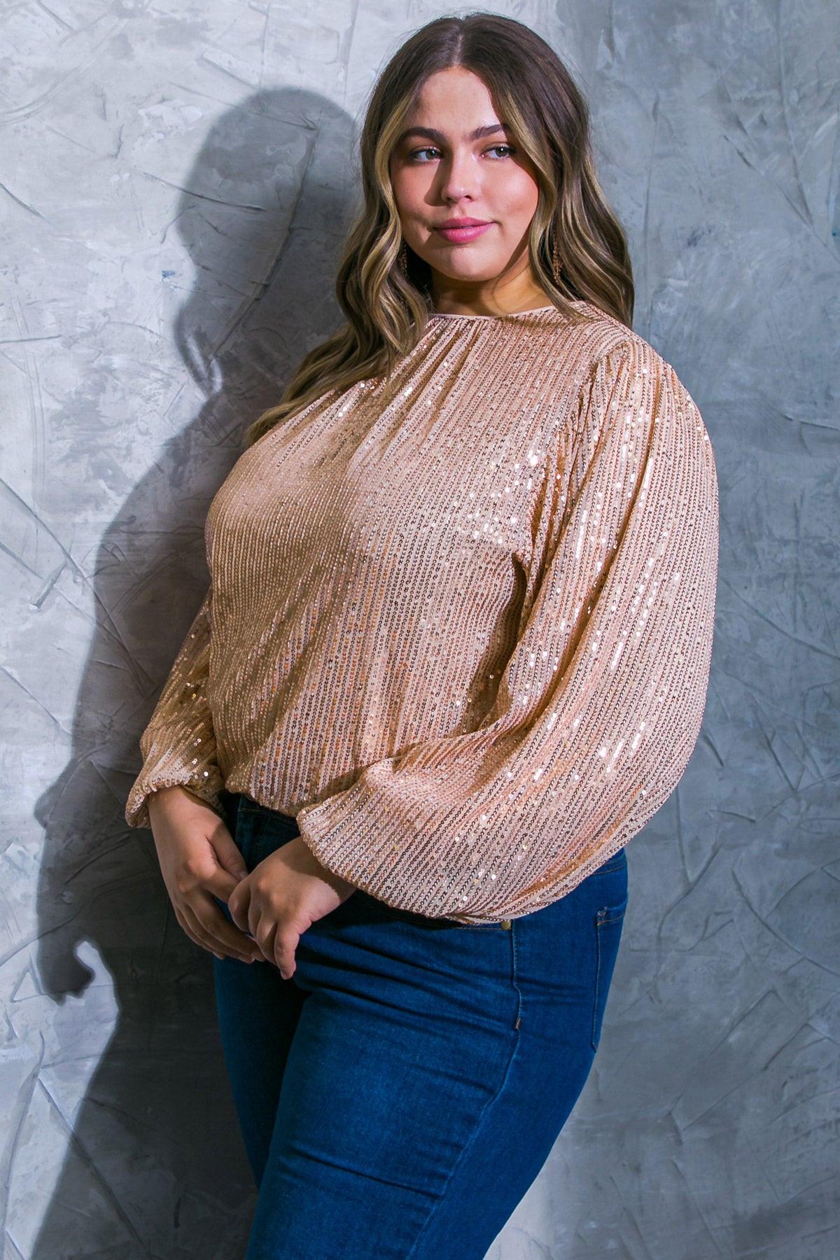Hope You Remember Sequin Top — Soul Flow Apparel