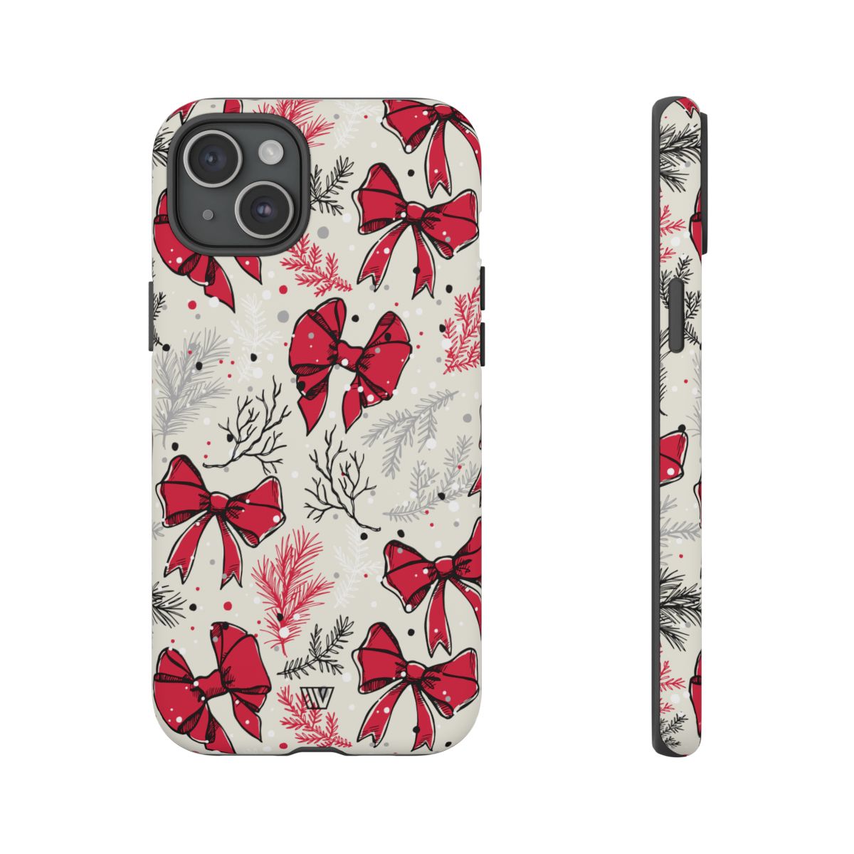 Winter Bows | Tough Phone Case — Soul Flow Apparel