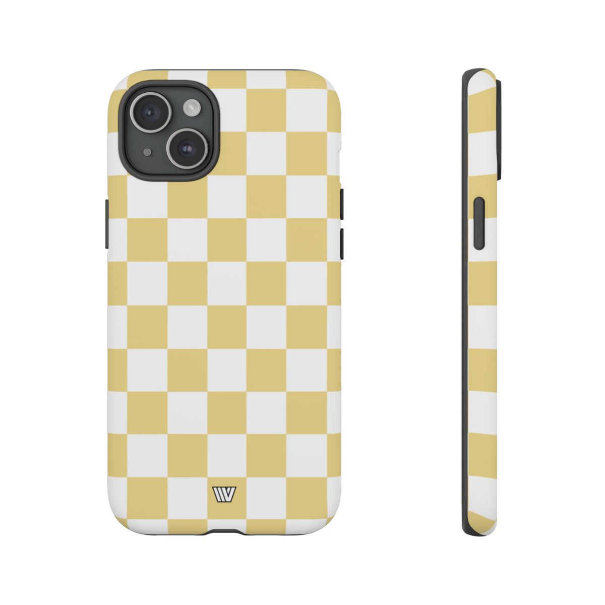 Banana Yellow Checkerboard | Tough Phone Case — Soul Flow Apparel