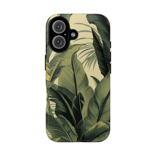 Tropical Leaves | Tough Phone Case — Soul Flow Apparel