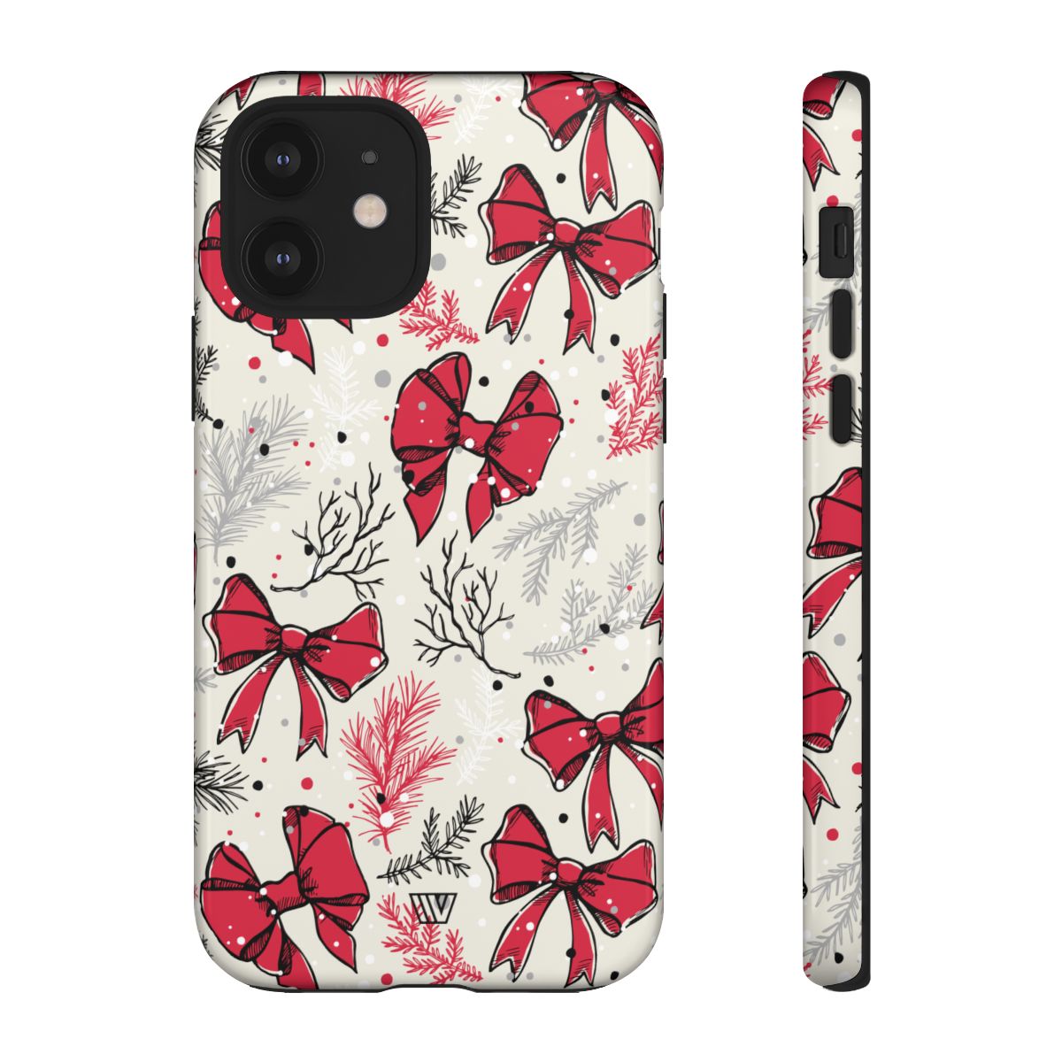 Winter Bows | Tough Phone Case — Soul Flow Apparel