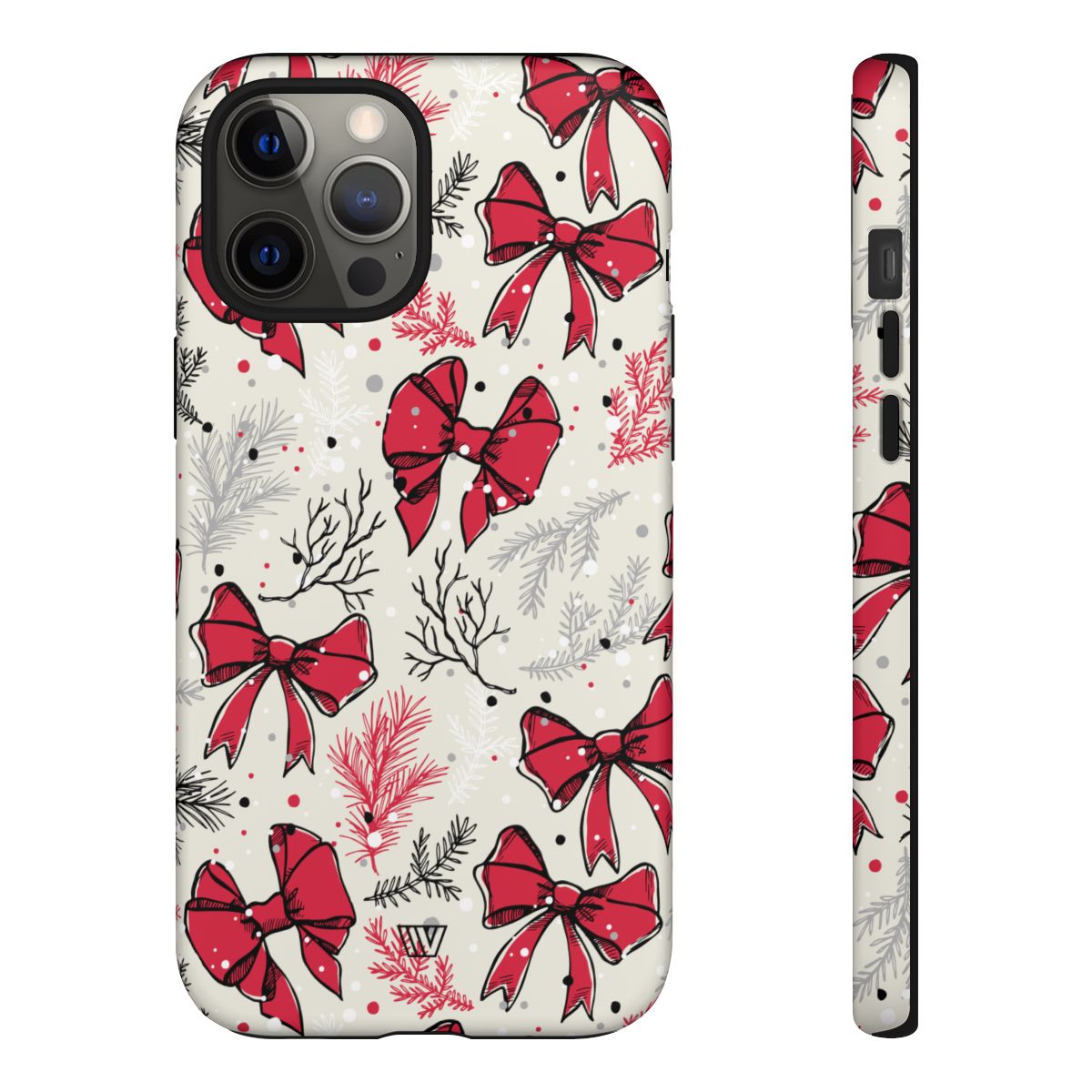Winter Bows | Tough Phone Case — Soul Flow Apparel