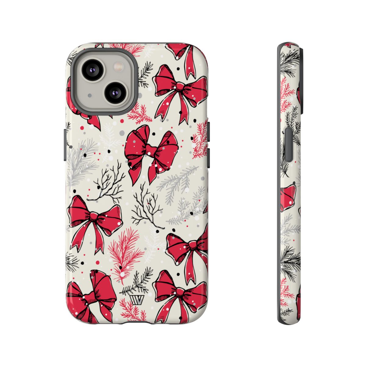 Winter Bows | Tough Phone Case — Soul Flow Apparel