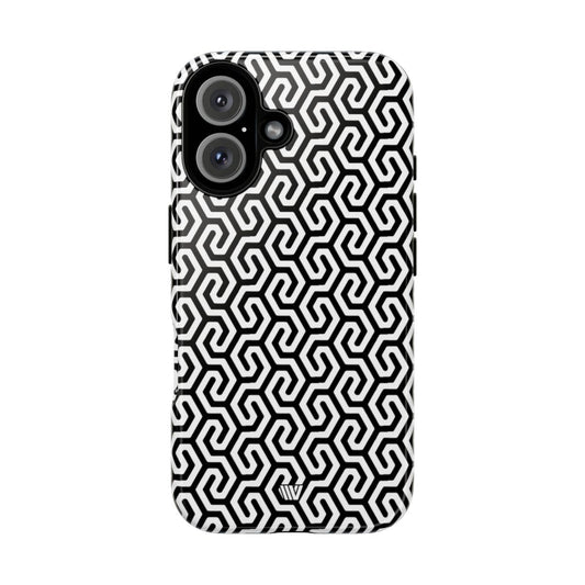 Twisted Grid | Tough Phone Case — Soul Flow Apparel