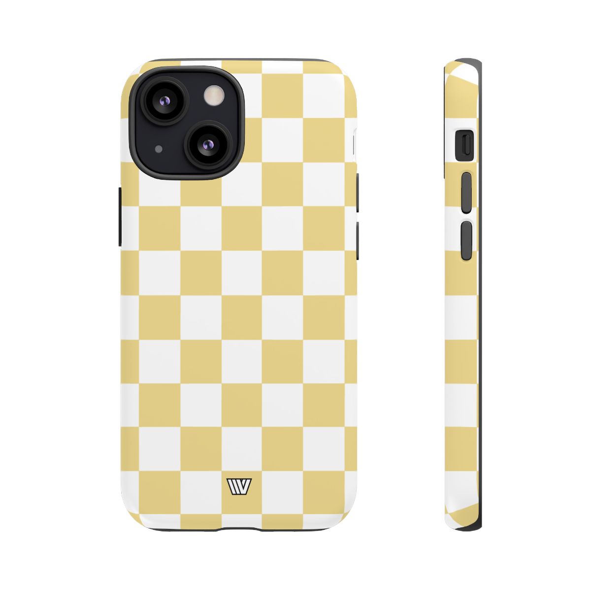 Banana Yellow Checkerboard | Tough Phone Case — Soul Flow Apparel