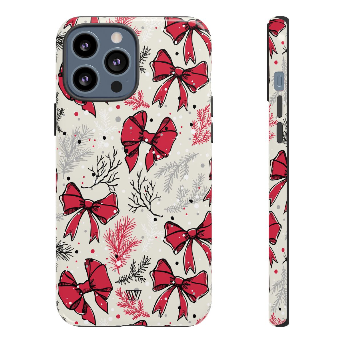 Winter Bows | Tough Phone Case — Soul Flow Apparel
