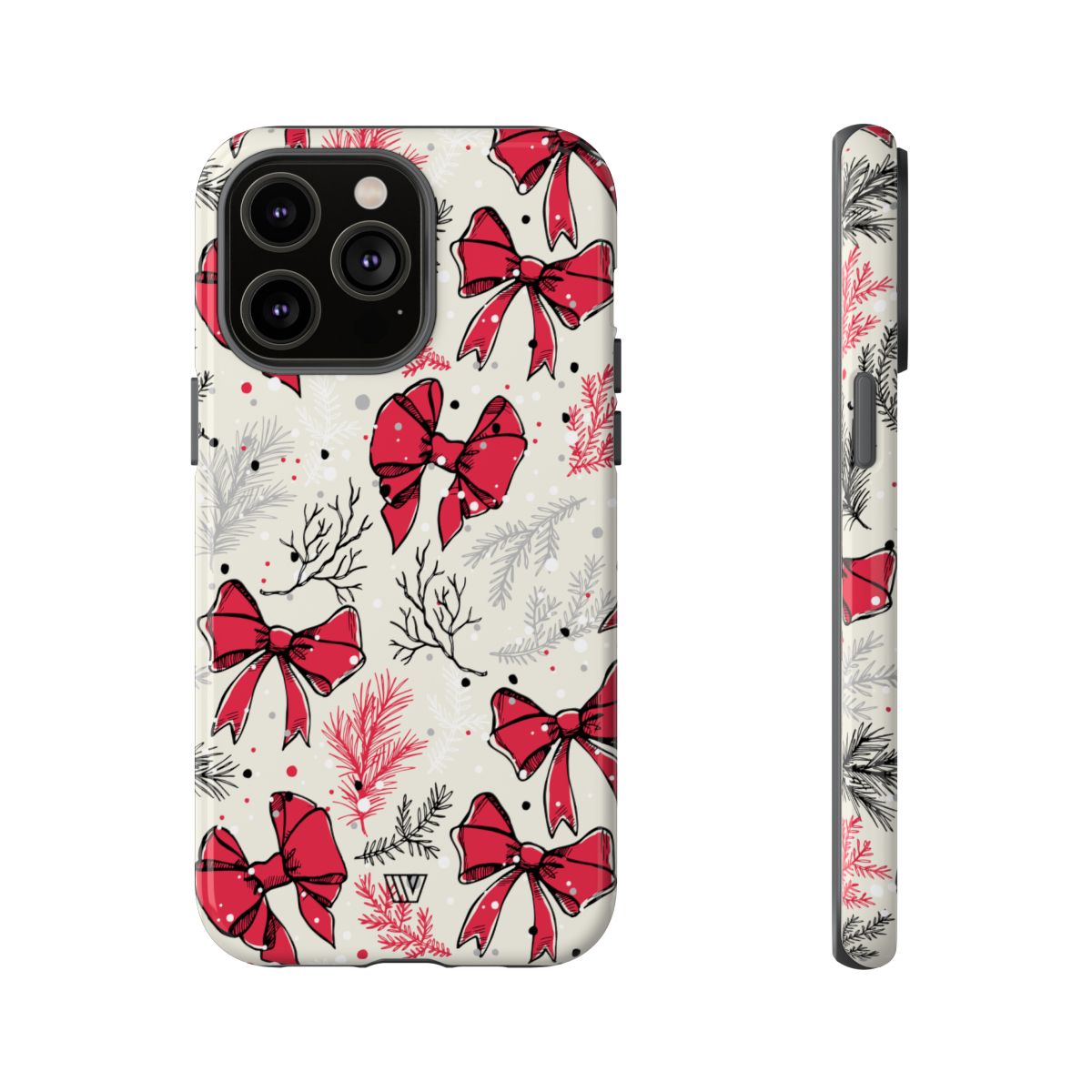 Winter Bows | Tough Phone Case — Soul Flow Apparel