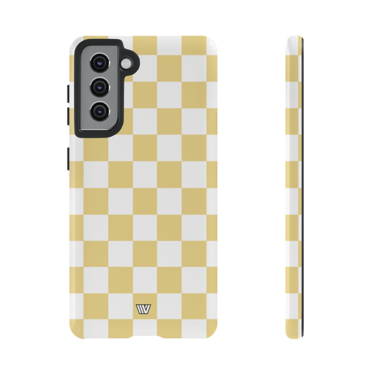 BANANA YELLOW CHECKERBOARD | Tough Phone Case
