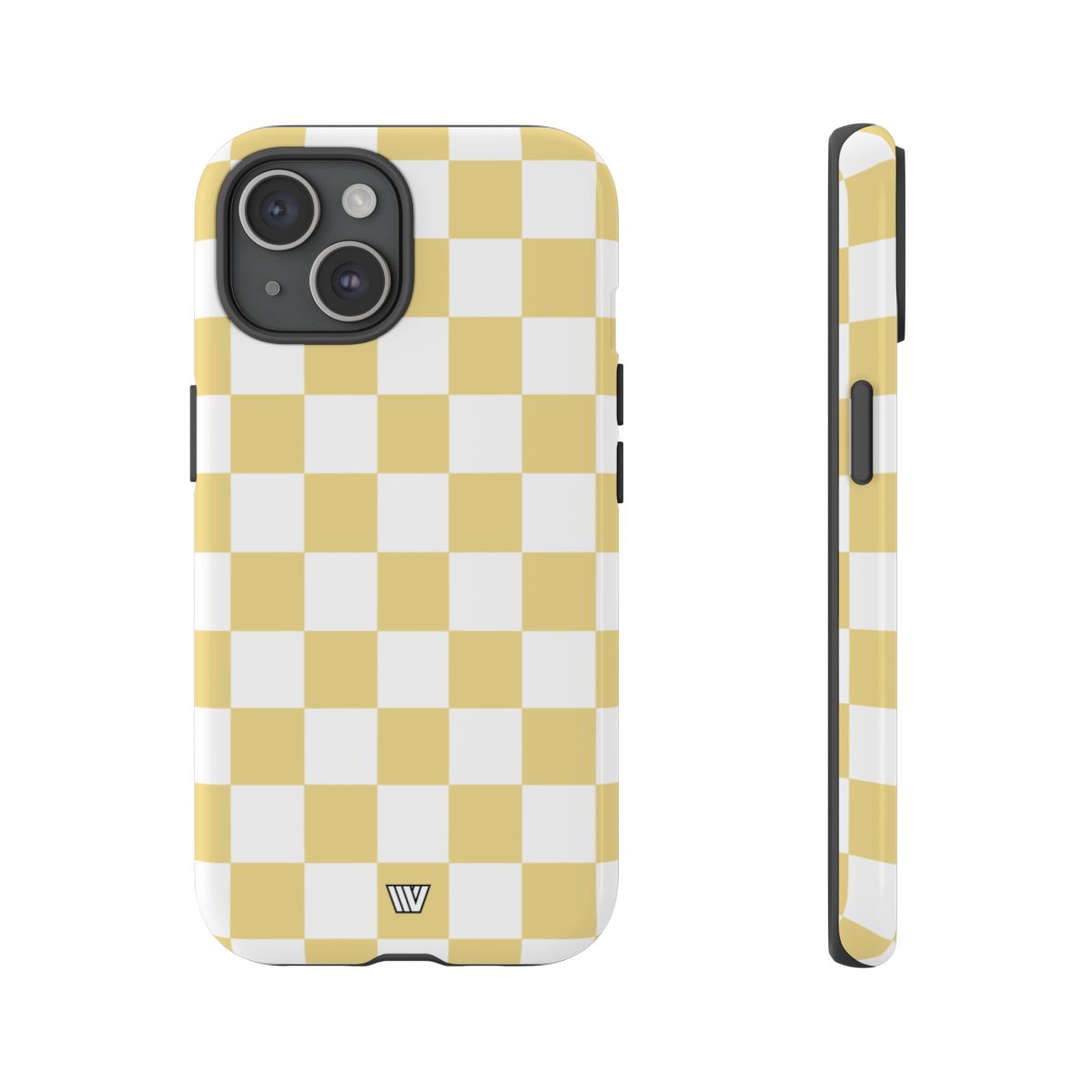 Banana Yellow Checkerboard | Tough Phone Case — Soul Flow Apparel