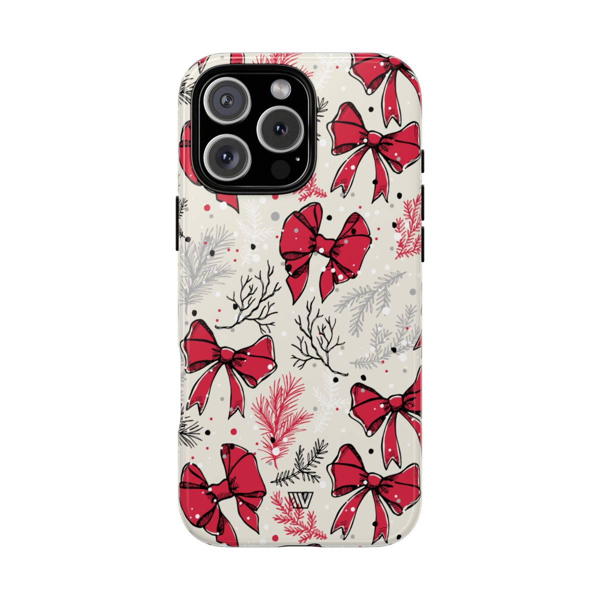 Winter Bows | Tough Phone Case — Soul Flow Apparel