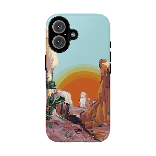 Desert Sunrise | Trovvve X Earth Formations Tough Phone Case — Soul Flow Apparel