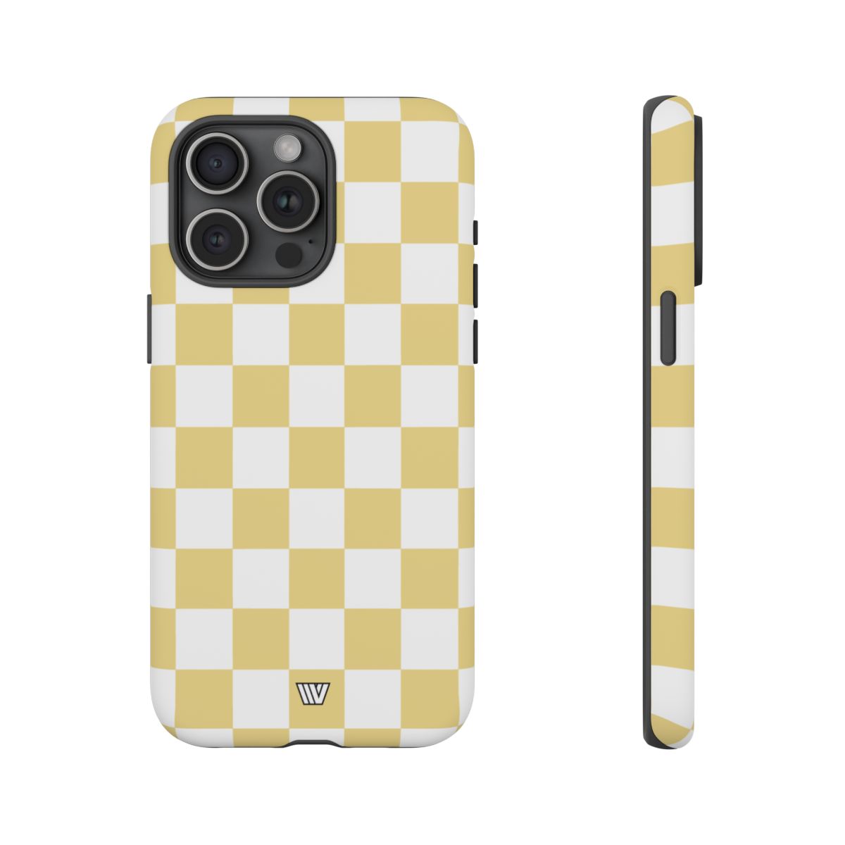 Banana Yellow Checkerboard | Tough Phone Case — Soul Flow Apparel