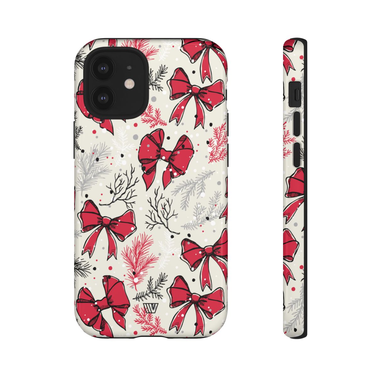 Winter Bows | Tough Phone Case — Soul Flow Apparel