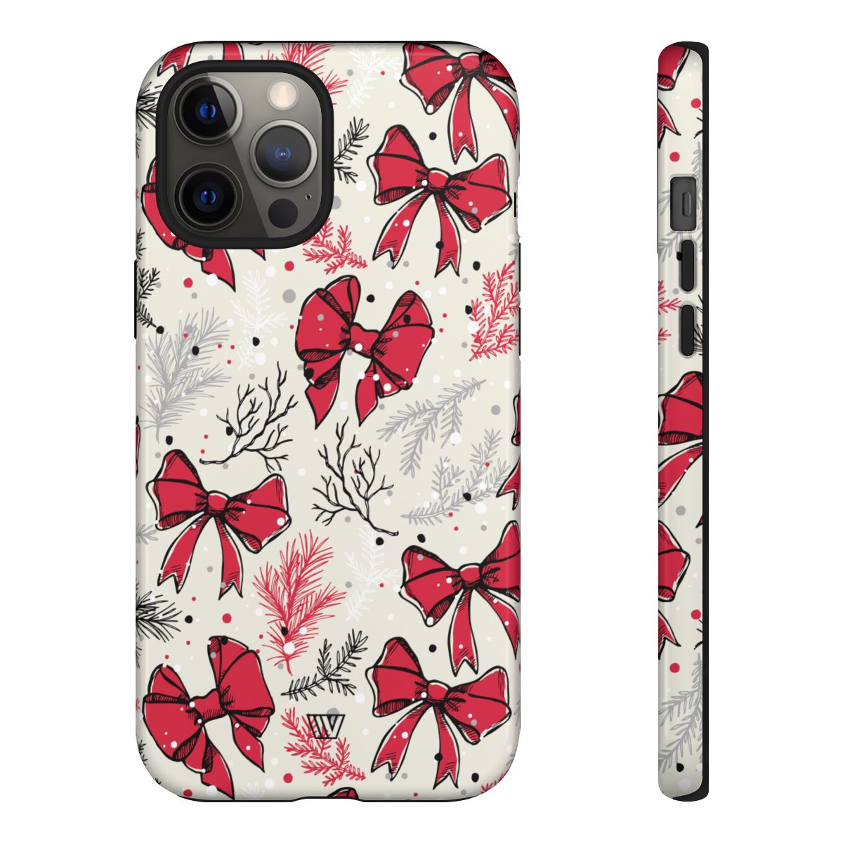 Winter Bows | Tough Phone Case — Soul Flow Apparel