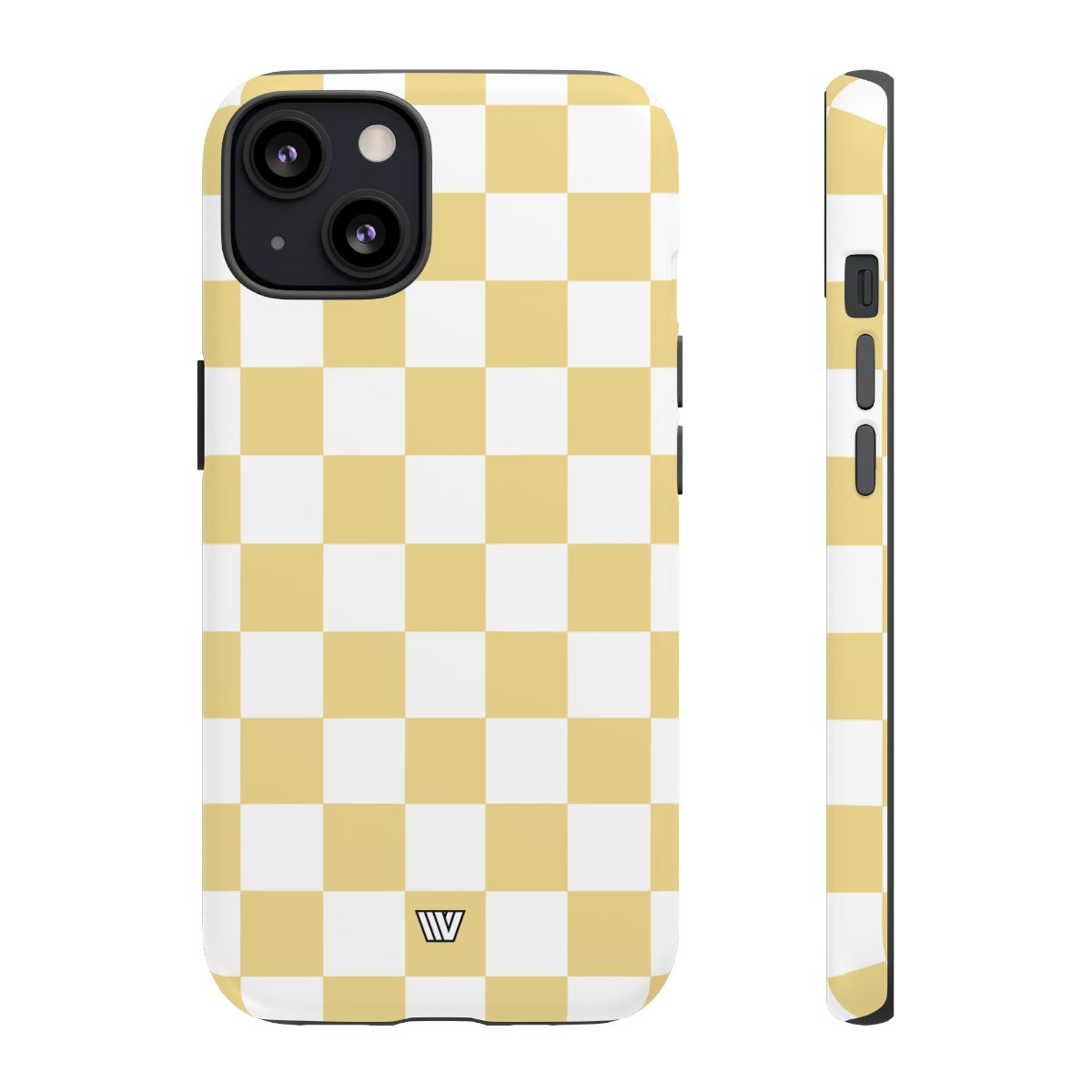 Banana Yellow Checkerboard | Tough Phone Case — Soul Flow Apparel