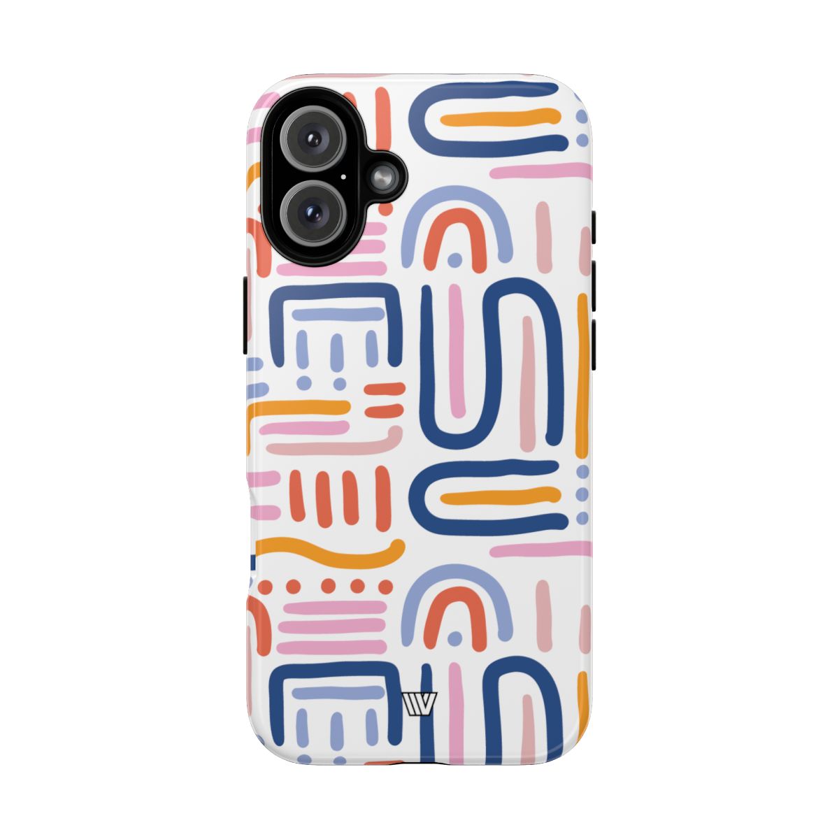 Memphis Bold Lines | Tough Phone Case — Soul Flow Apparel