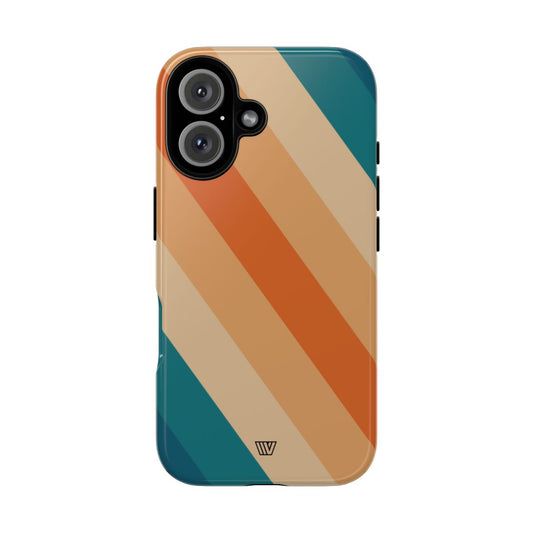 70s Retro Stripe | Tough Phone Case — Soul Flow Apparel