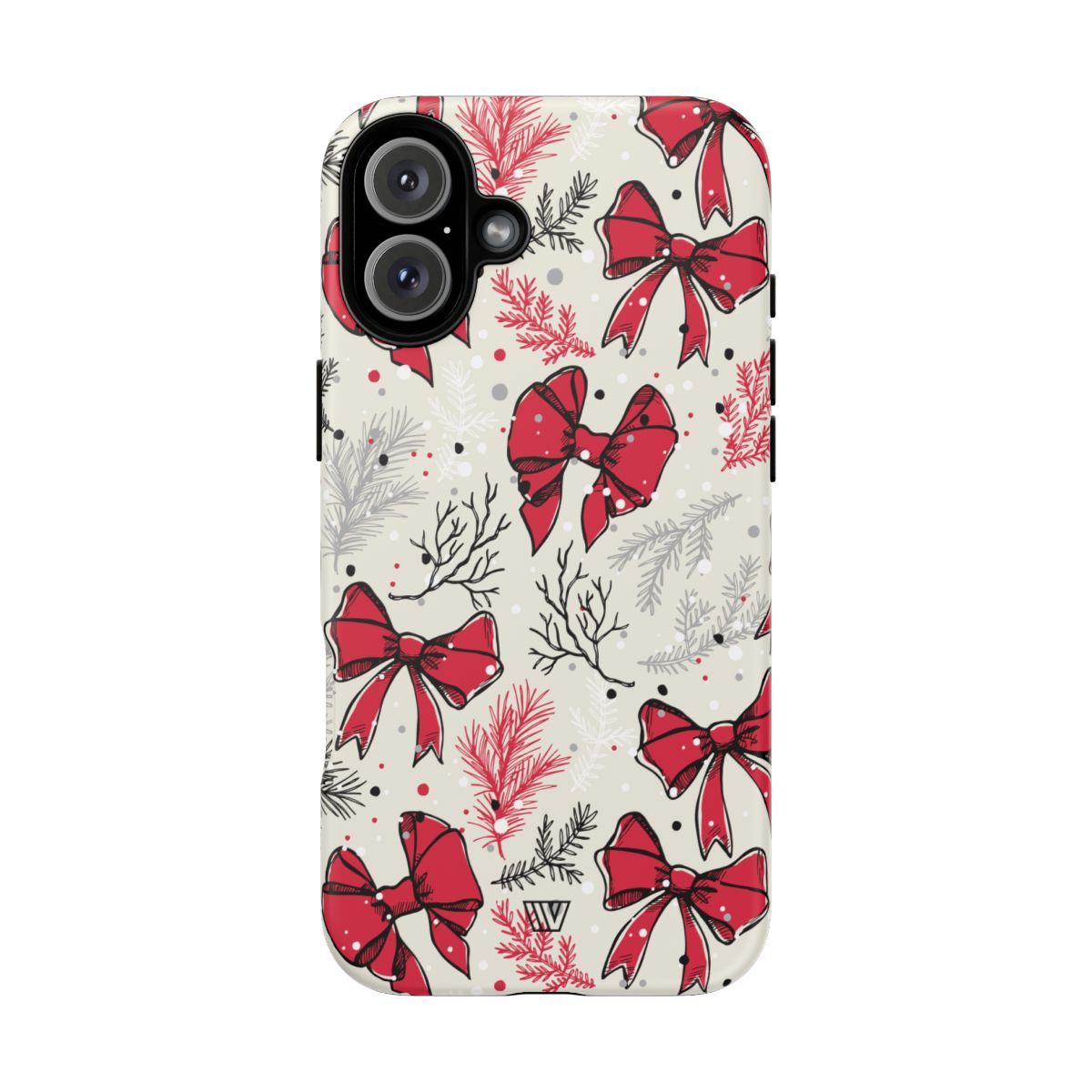 Winter Bows | Tough Phone Case — Soul Flow Apparel