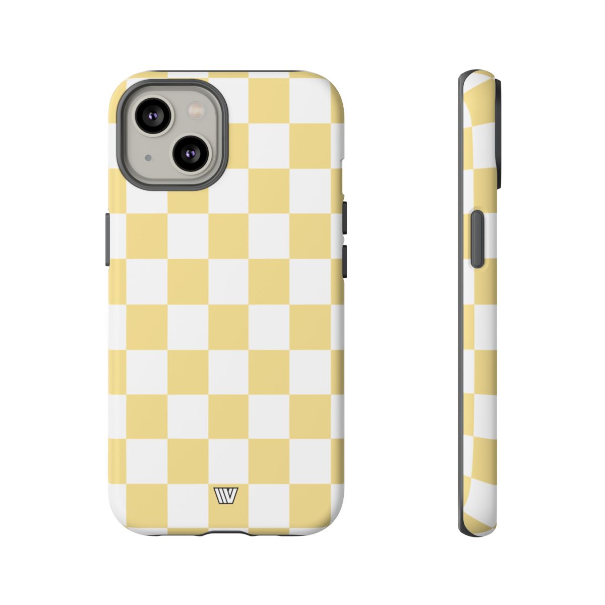 Banana Yellow Checkerboard | Tough Phone Case — Soul Flow Apparel