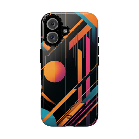 Bold Retro Lines | Tough Phone Case — Soul Flow Apparel