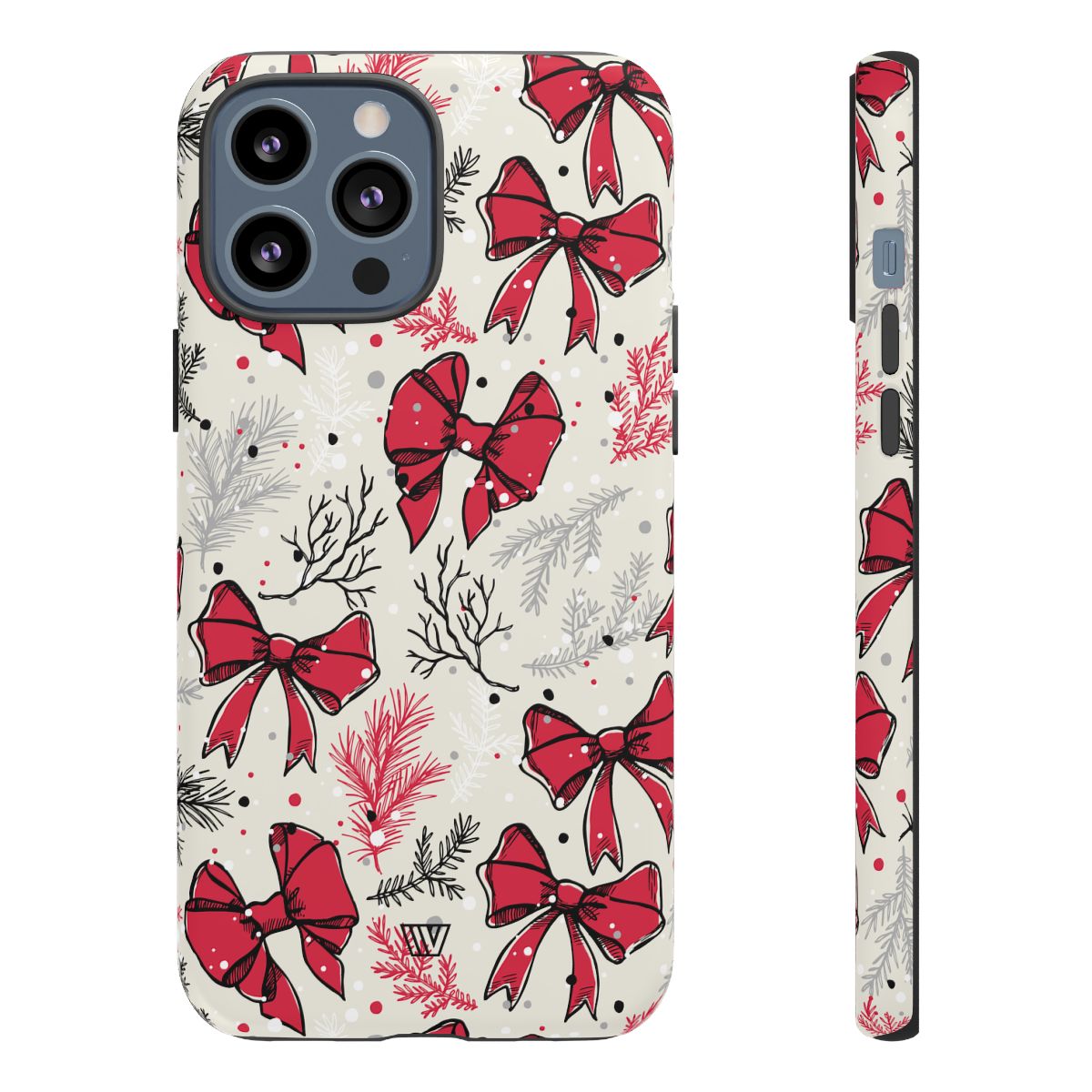 Winter Bows | Tough Phone Case — Soul Flow Apparel