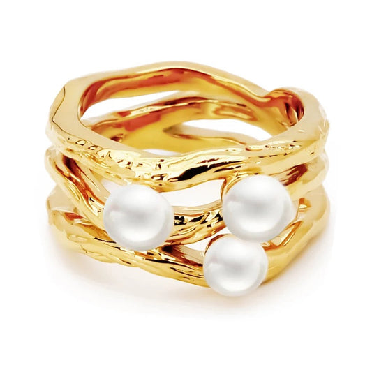 Sonora Pearl Ring — Soul Flow Apparel