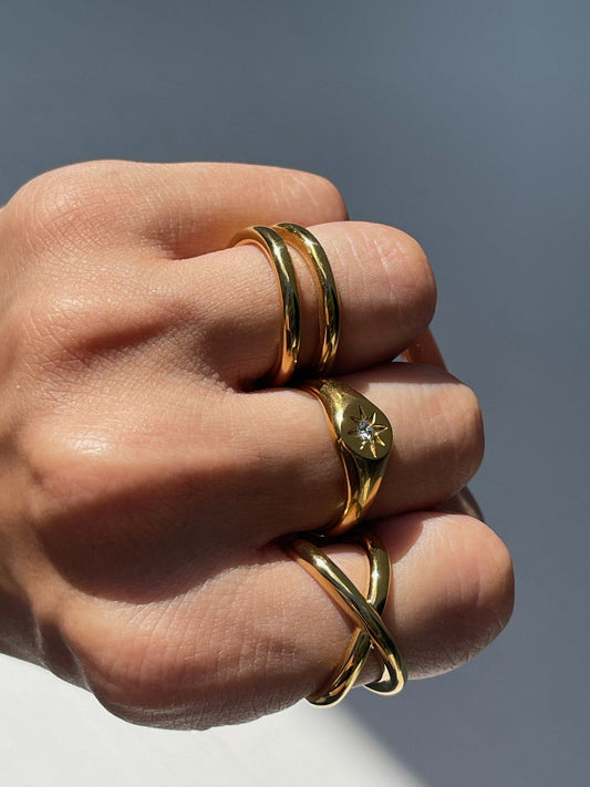 Star Signet Ring — Soul Flow Apparel