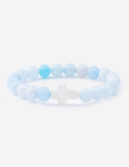 Sunday – Christian Stone Bracelet