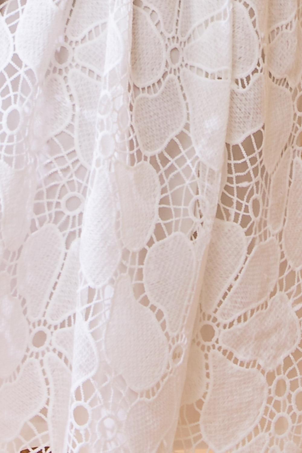 Heard About Us Woven Mini Dress in 20b 20whi20 2, fabric swatch — Soul Flow Apparel