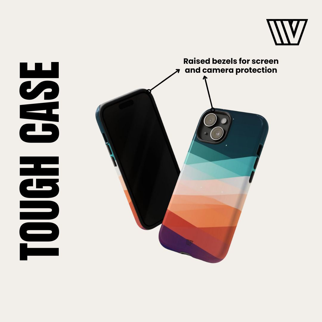 RETRO GROOVY SWIRLS | Tough Phone Case