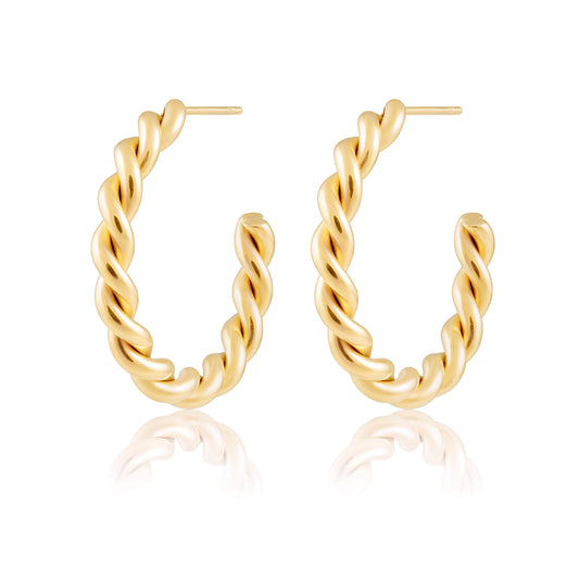 Twist Hoops — Soul Flow Apparel