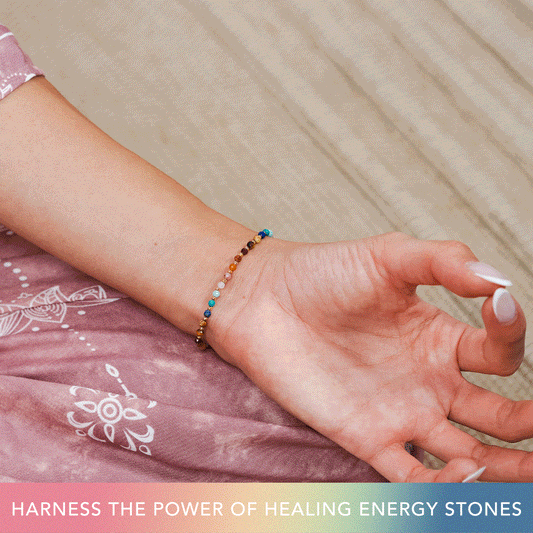 Master Healer 3mm Metal Accent Bracelet — Soul Flow Apparel