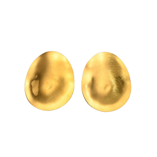 Vanessa Oval Statement Earring — Soul Flow Apparel