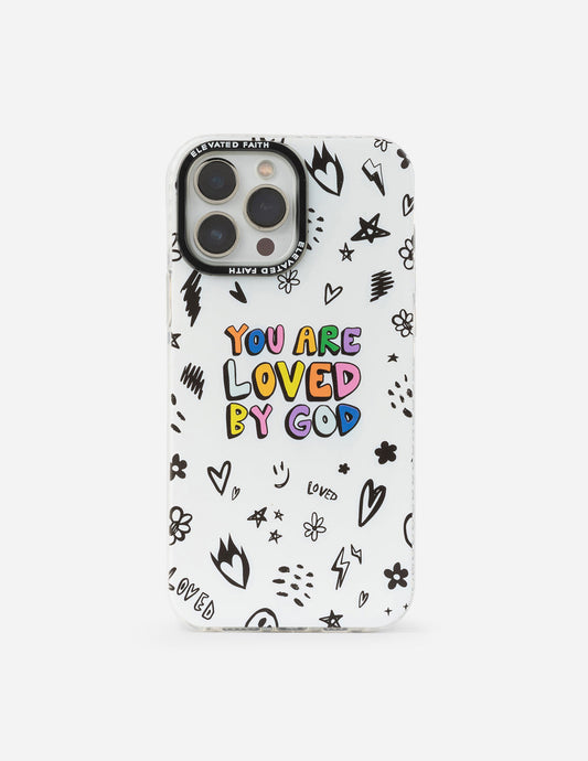 White You Are Loved By God Phone Case – Christian Phone Case