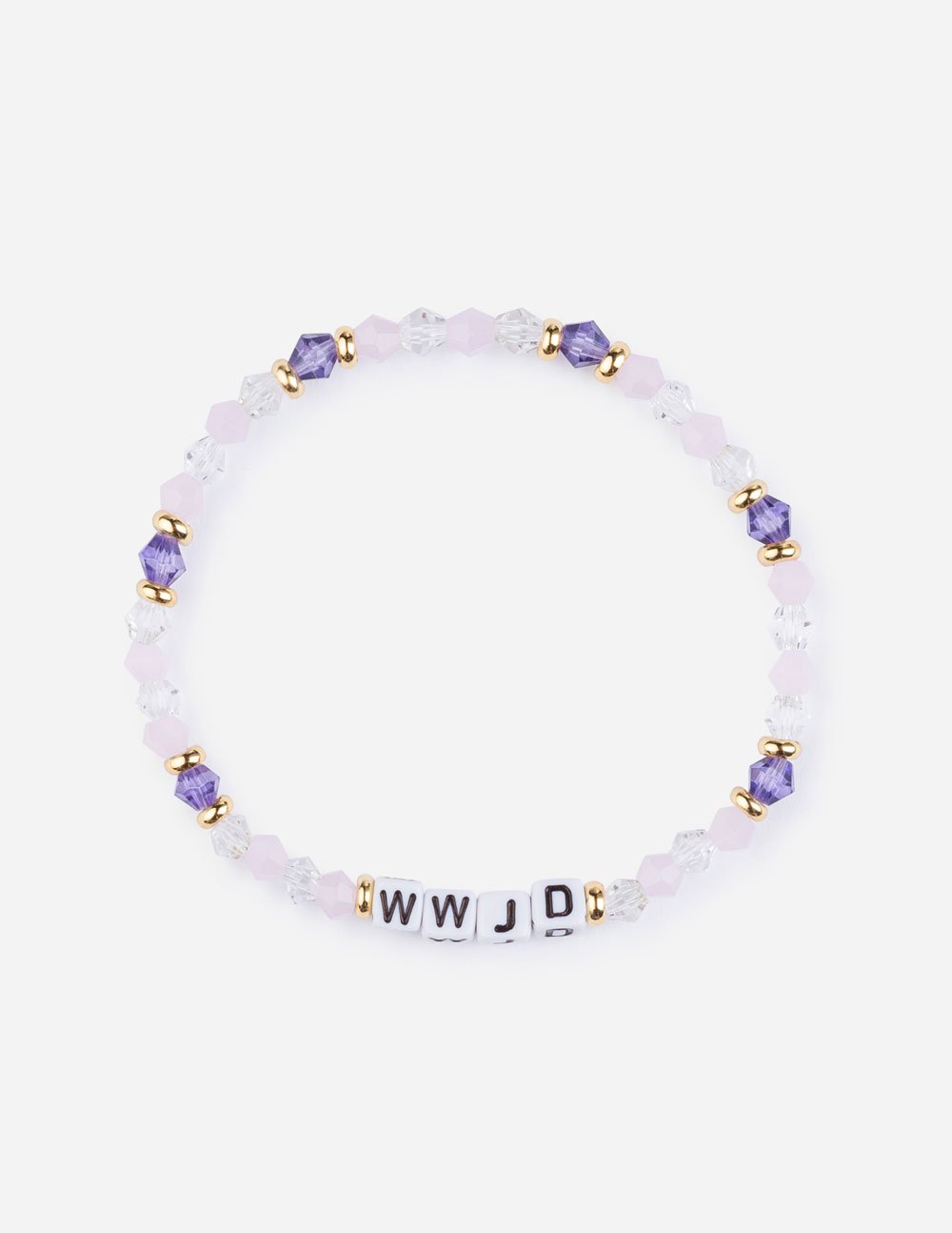 WWJD Letter Bracelet – Christian Letter Bracelet