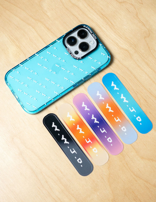 WWJD Gradient Sticker Pack – Christian Sticker